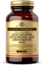 Solgar Glucosamine Acide hyaluronique Chondroitine MSM (sans shellfish), 60 comprimés - Soutien et confort conjoints - Soutient des modes de vie actifs - Non-OGM, sans gluten, sans lait - 20 portions