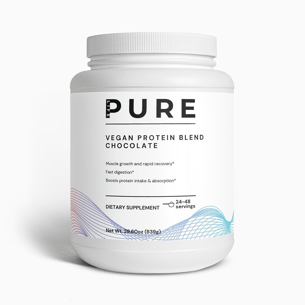 PURE LIFE Advanced Whey Protein Isolate Powder Chocolate – 48 Servings, 22g Protein per Scoop – Low Carb, MCT & Apple Pectin – Best Chocolate Whey Protein Powder Isolate for Muscle Recovery
