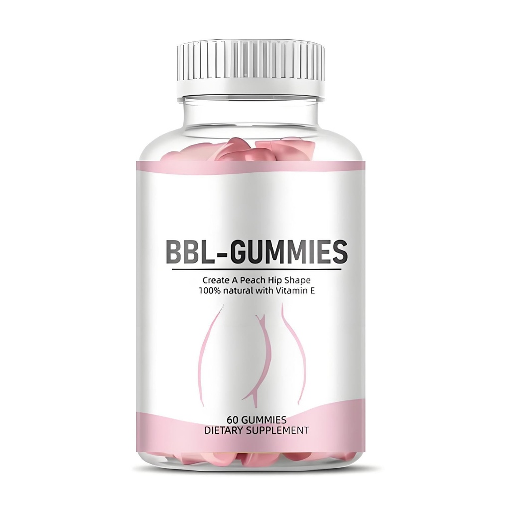 Peeshlita Women’s BBL Support Gummies – Glute Enhancement & Hip Curve Nutrition, Natural Blend with Vitamins & Plant Extracts for Feminine Wellness, 60 Gummies