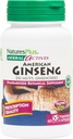 Natures Plus Herbal Actives Ginseng américain - 250 mg, 5% Ginsénosides - 60 Capsules Vegan - Sans gluten - 60 portions
