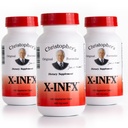 Christopher's Original Formulas X-INFX Formula, Natural Immune Support, 3 Pack, 100 Caps Each