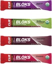 CLIF BLOKS - Energy Chews - 4 Flavor Variety Pack - Non-GMO - Plant Based Food - Fast Carbs for Cycling and Running - Workout Snack (2.1 Ounce Packet, 12 Count)