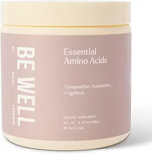 Soyez bien par Kelly Acides aminés essentiels Supplément de poudre non aromatisé à base de plantes (6.87oz) BCAA 9 EAA