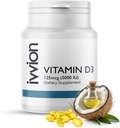 Capsules certifiées sans vitamine D3 5000 UI Softgels - sans gluten, sans OGM - supplément de vitamine D pour les os sains Muscle et système immunitaire, Fabriqué au Royaume-Uni, 365 Nombre (1 an d'approvisionnement)