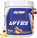 Alpha Lytes - Electrolyte Powder Daily Hydration Drink Mix - Sugar-Free, Zero Calorie Instant Formula with Trace Minerals and Antioxidants (60 Servings, Salted Tropical Cherry)