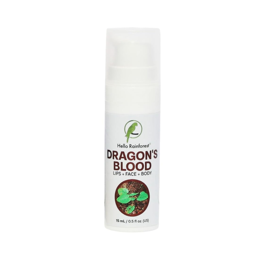 Dragon’s Blood Resin - Pure Croton Lechleri - Sangre De Grado - Sangre De Drago in an Airless Bottle 0.5 Fl OZ