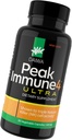 Daiwa PeakImmune4 Supplément de soutien naturel immunitaire avec RBAC Extrait de riz Bran et Mycelia des champignons Shiitake - Ultra Strength