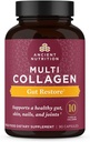 Pilules de collagène avec des probiotiques pour la santé de Gut, Capsules Multi Collagène Gut Restore 90 Ct, supporte Gut, articulations, cheveux et ongles, sans gluten, Paléo et Keto Friendly