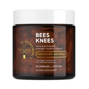 Dr Sosnowski's Bees Knees Bone Health | Ultimate Support for Inflammation Relief, with Collagen, Vitamin C, Turmeric and Bee Propolis | Vegetable Capsules, 60ct