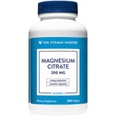 La vitamine Shoppe Citrate de magnésium 200mg comprimés - pour une relaxation musculaire efficace - soutient la fonction nerveuse, cardiaque et musculaire tout en stimulant la production d'énergie (300 comprimés)