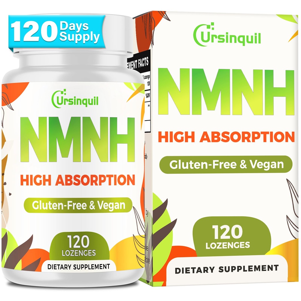 Sublingual NMNH 500mg (240-Day Supply, 500mg per Serving) NMNH(Dihydronicotinamide Mononucleotide)，NAD Supplement for NAD Levels as We Age, for Anti-Aging, Energy, Immunity, Focus - 120 Count