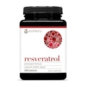 Youtheory Resveratrol Formule Antioxydante Avancée - Supplément Antioxydant Premium avec Mélange Super-Fruit - Contient ResVida - Laiterie, Soy & Sans gluten - 290 Comprimés