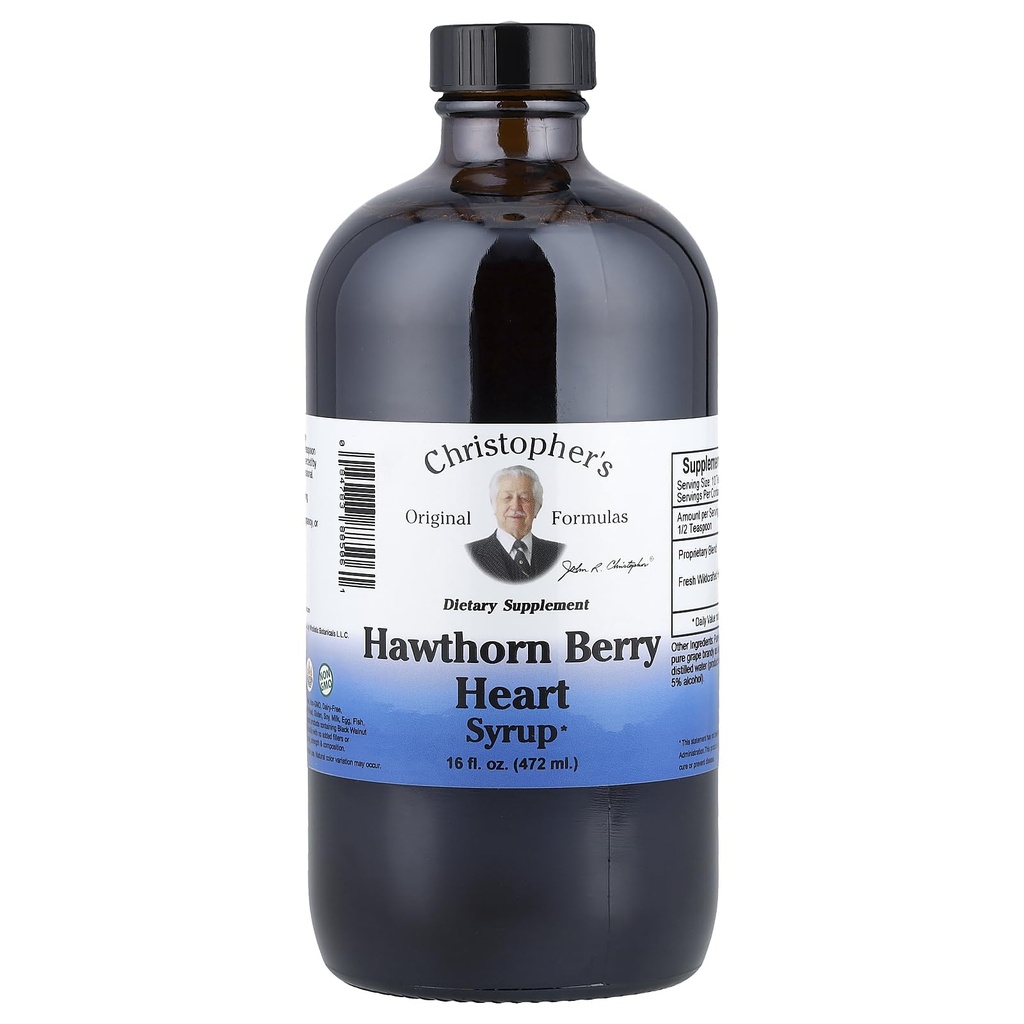 Formules originales de Christopher Hawthorn Berry Heart Sirop - 16 fl oz.