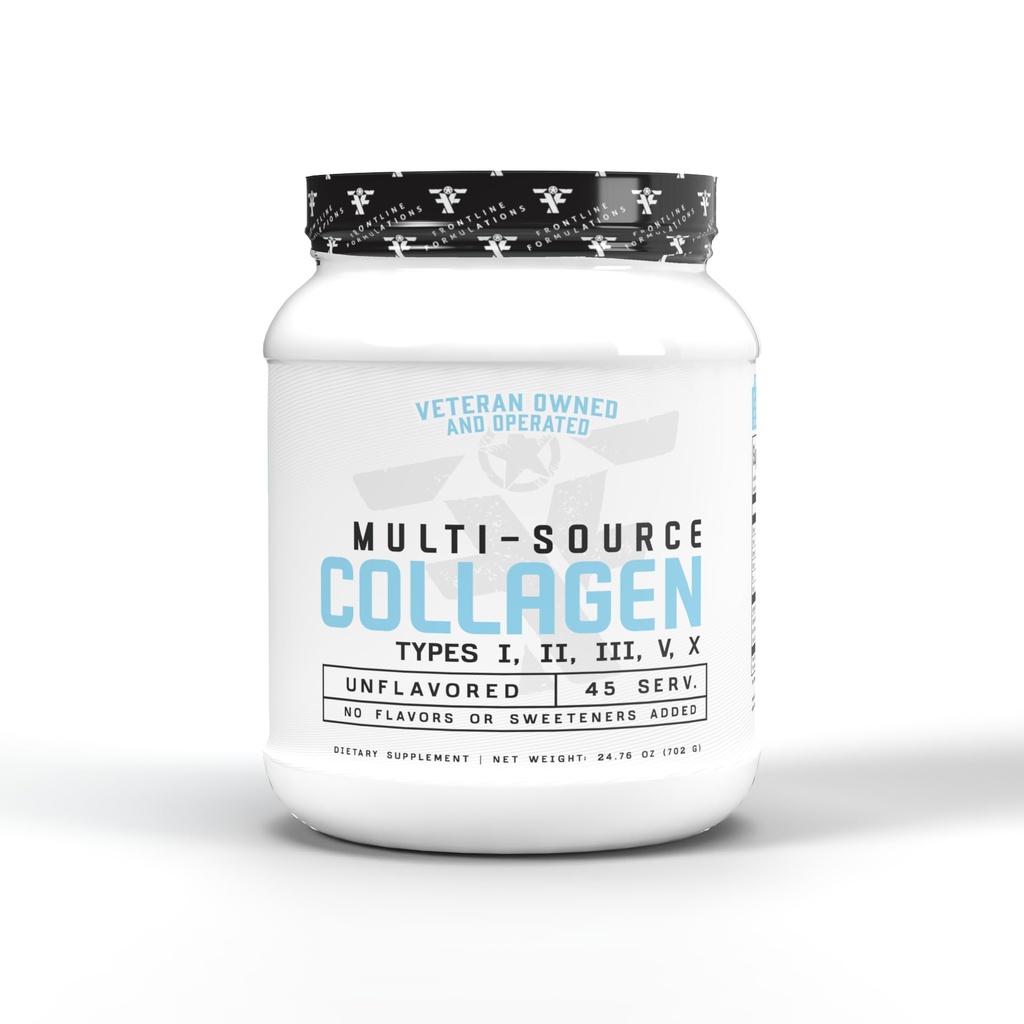 Multi-Source Collagen, Promotes Hair, Skin and Nail Health (Unflavored)
