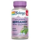 SOLARAY Bergamot 500 mg - Citrus Bergamot Supplement for an Active Lifestyle - Standardized to 25% Flavonoids - with Berberine HCl from Indian Barberry - Vegan, 60-Day Guarantee, 45 Serv, 90 VegCaps