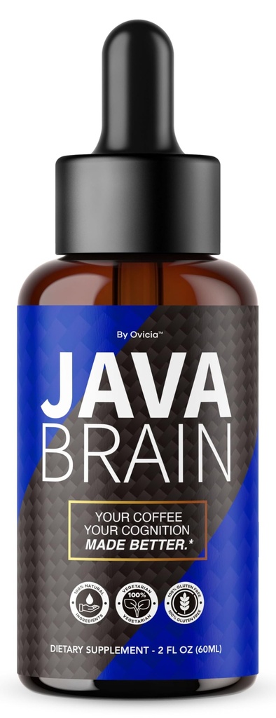 Java Brain Drops - JavaBrain Drops Premium Brain Advanced Formula, JavaBrainDrops Daily Support All Natural Ingredients Vitamins for Overall Health & Wellness, 1 Bottle for 1 Month
