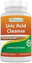 Meilleures Vitamines d'acide Urique naturelles pour les hommes et les femmes - 90 Capsules de Véggie (90 Nombre (paquet de 1))