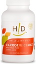 Hallelujah Diet CarrotJuiceMax Capsules vegitables - Fabriqué à partir de jus de carottes biologiques, Pas d'ingrédients artificiels, Vitamines naturelles et minéraux, Supplément antioxydant (240 Capsules végétaliennes)