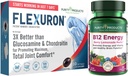 Produits de pureté Flexuron Formule de joint + B-12 Energy Melt Flexuron (huile de krill, acide hyaluronique à faible poids moléculaire, astaxanthine) - B12 Energy Melt (méthylcobalamine B12, vitamine D3, biotine +Plus)