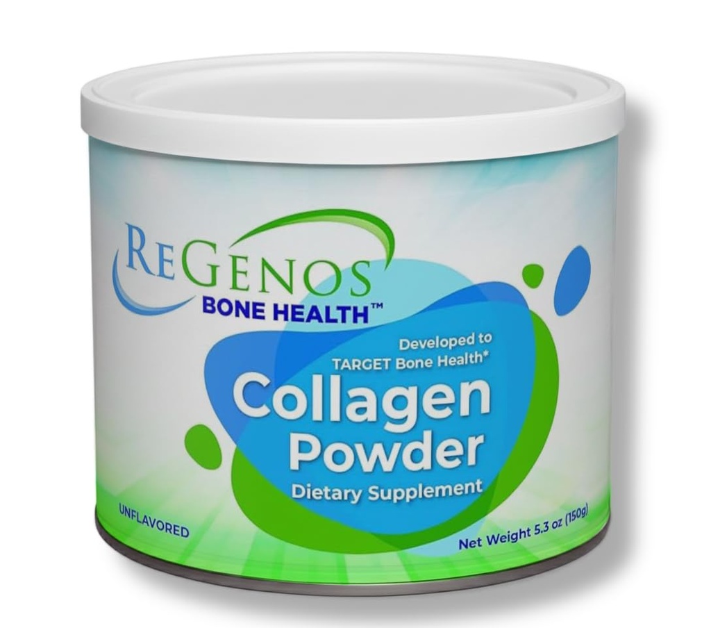 Collagen, Bioactive Hydrolyzed Collagen Peptides Powder Supplement, FORTIBONE®, Unflavored, Type I and III, Gluten Free, Kosher, 30 Day Supply (1 Pack)