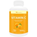 ML Naturals Vitamin C 1000mg Per Serving, 180 Gelatin Capsule, Long-Lasting Effect, Gluten-Free | Long-Lasting Effect, Gluten-Free
