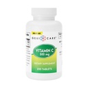 GeriCare Vitamin C 500 mg Antioxidant, Immune System Support, Nutritional Supplement Tablets, 200 Count (Pack of 1)