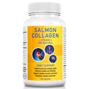 Salcoll Premium Marine Collagen Capsules, 120 Count, Fish Collagen Supplement for Joint Support, Skin, Hair & Nails