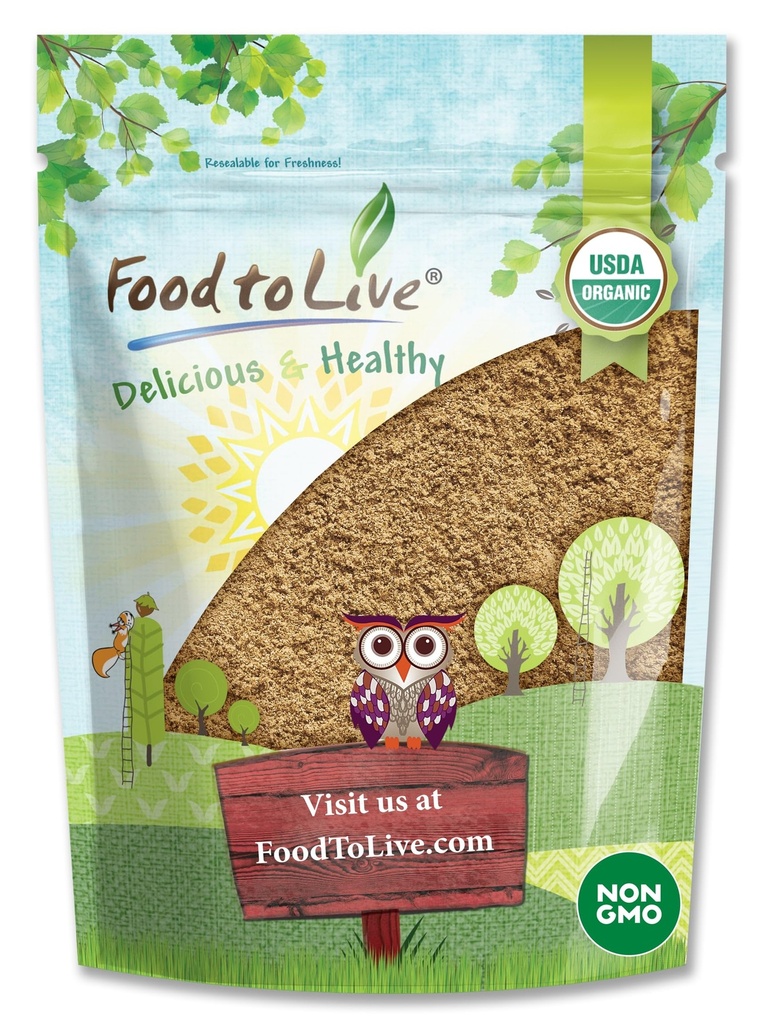 Food to Live - Organic Freeze-Dried Camu Camu Powder, 1 Pound - Non-GMO, Kosher, Raw, Vegan Superfood, Bulk, Non-Irradiated, Pure, Great for Baking and Drinks