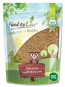 Nourriture à vivre - Poudre Camu Camu biologique, 1 livre - Non-OGM, Kosher, Raw, Vegan Superfood, Bulk, Non-ionné, Pure, Idéal pour la cuisson et les boissons