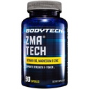 BodyTech ZMA Supplement - Zinc, Magnesium & Vitamin B6 - Supports Muscle Recovery, Sleep Quality & Immune Health (90 Capsules)