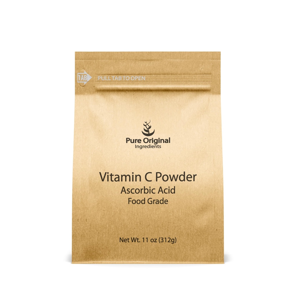 PURE ORIGINAL INGREDIENTS Vitamin C Powder, 11 oz, Ascorbic Acid