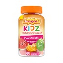 Emergen-C Kidz aide quotidiennement les suppléments alimentaires, les gommes aromatisées aux vitamines C et B, les gommes aromatisées aux fruits Fiesta - 44 Nombre