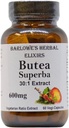 Barlowe's Herbal Elixirs Butea Superba Extract 30:1 | 600mg Per Capsule | Thai Male Vitality Herb | 60 Vegan Capsules | High Flavonoid Content | Stearate-Free, Glass Bottled