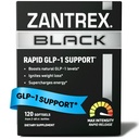 Zantrex Black Naturally Boost GLP-1 & Metabolism Support | Thermogenic Energy, Weight Management Formula | Softgels | 120 Count