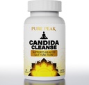 Candida Cleanse - Gut & Colon Support (60 Capsules) - pour les hommes et les femmes - Herbes naturelles pour la désintoxication intestinale - Feuille d'origan, Wormwood, noix noires, acide caprylique