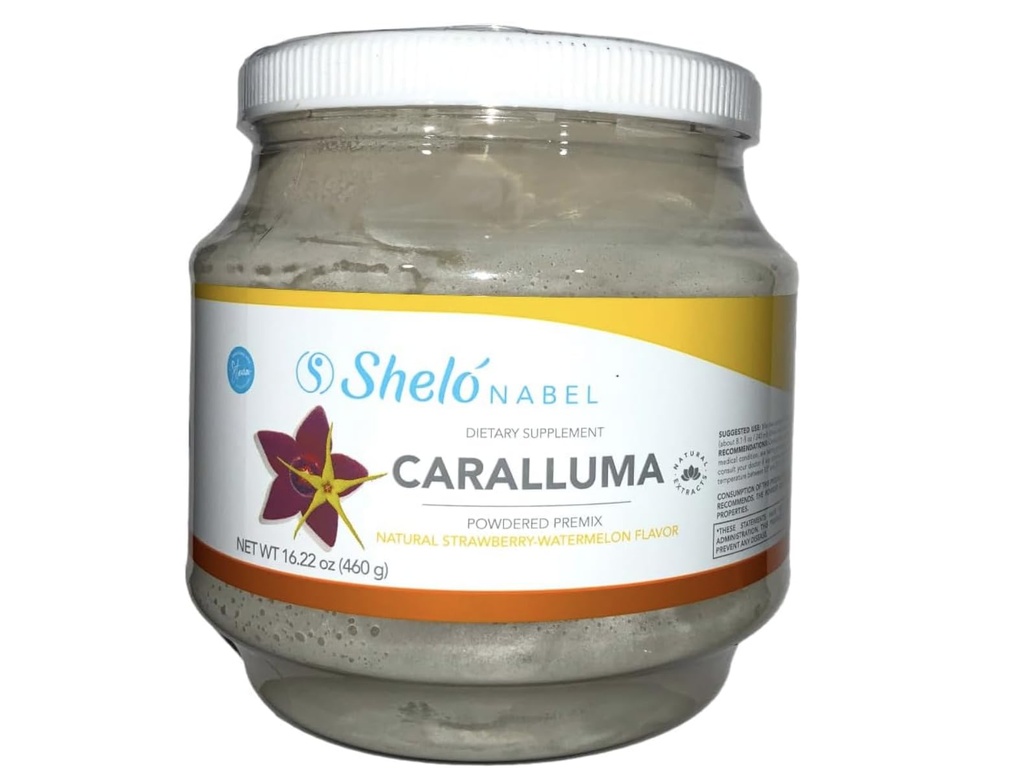 Sheló NABEL CARALLUMA Powdered premix Natural Strawberry/Watermelon Flavor 460gr