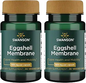 Membrane de la coquille d'oeuf de Swanson 500 mg 30 Vég.