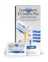 Livon Laboratories Lypo–Spheric B Complex Plus – 30 paquets – 195 mg B Vitamines, minéraux et cannelle par paquet – Liposome encapsulé pour une meilleure absorption – 100% non-OGM