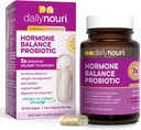 Probiotique quotidien de l'équilibre hormonal Nouri pour les femmes.