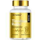 1200MG Tinnitus Relief for Ringing Ears - Advanced Ear Health Support Supplement with Hibiscus & Hawthorn Berry - Soothing Comfort for Ear Noise - Non-GMO & Vegan - 120 Capsules