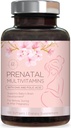 Vitamines prénatales pour les femmes avec acide folique et ADH, Soutien au développement du cerveau foetal avec folate et Oméga 3, Multivitamine avec vitamine A, C, D, B6, B12 et Fer, Supplément grossesse - 120 Softgels