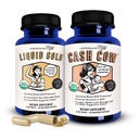 Lait légendaire liquide + vache liquide, supplément d'allaitement pour augmenter l'offre de lait et améliorer la libération de prolactine - soutien à l'allaitement pour la production de lait maternel