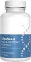 Advanced Memory Formula Extreme Brain Booster, Supplément Cerveau pour la mémoire, Focus et la performance mentale, Vitamines Mémoire pour une meilleure santé du cerveau, fabriqués aux États-Unis