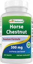 Meilleures naturelles Extrait de châtaigne de cheval 300 mg 180 Comprimés