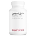 Supersmart - Hesperidin Methyl Chalcone 1000 mg Per Day - Citrus Aurentium Standardized to 99% - Support Healthy Blood Circulation | Non-GMO & Gluten Free - 60 Vegetarian Capsules
