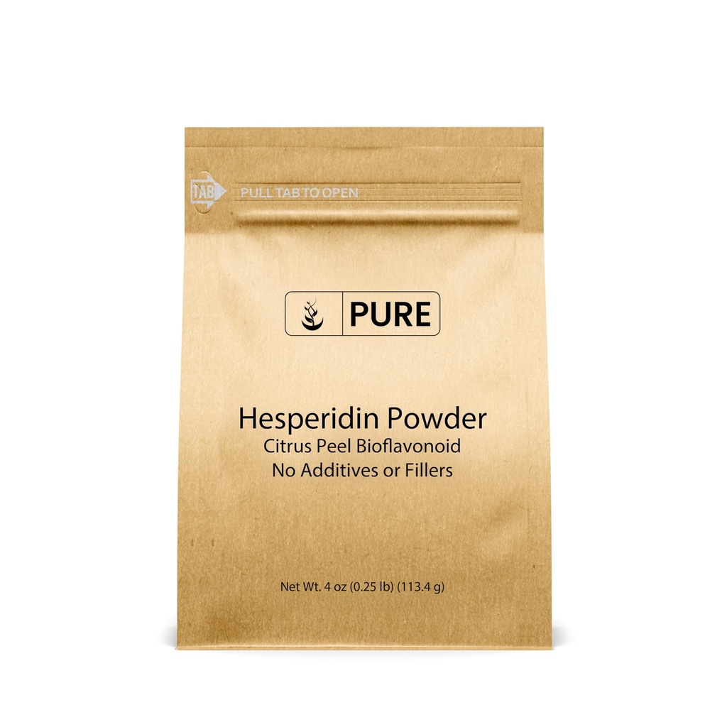 PURE ORIGINAL INGREDIENTS Hesperidin Powder (4 oz) Citrus Aurantium Fruit Peel Bioflavonoid