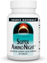 Source Naturals Super Amino Night - Formule Acide Amino avancé* - 60 Capsules
