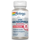 SOLARAY Super Multidophilus 24 Strain Probiotic, 30 milliards de CFU, soutien à la gueule santé, 30 portions 60 VegCaps entériques