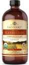 Solgar Earth Source Organic Flaxseed Oil - 16 fl oz - Cold Pressed - Omega 3, 6 & 9 - USDA Organic, Non-GMO, Gluten Free - About 31 Servings