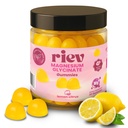 Riev Magnesium Glycinate Gummies 200mg – Sugar-Free – Supports Relaxation & Muscle Function – Vegan, Non-GMO, No Gelatin – Lemon Citrus Flavor – 30 Gummies